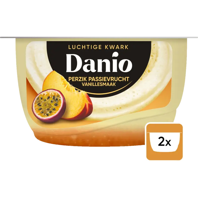 Danio Luchtige kwark perzik passievrucht