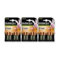 Duracell Rechargeable AA-batterijen 1300 mAh 3-pk