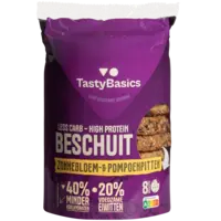 TastyBasics Beschuit zonnebloem- en pompoenpitten