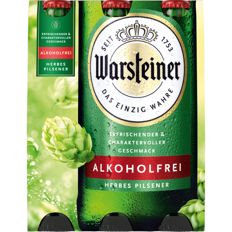 Warsteiner Herb alkoholfrei 6-pack