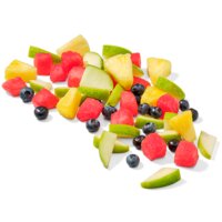 Een afbeelding van AH Ananas, watermeloen, appel, blauwe bes