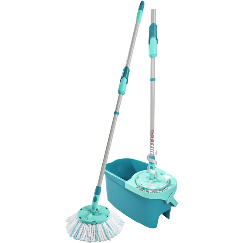 Een afbeelding van Leifheit Clean twist disc mop set