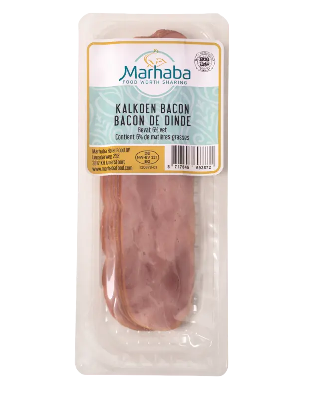Marhaba Kalkoen bacon