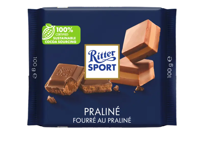 Melkchocolade met praline