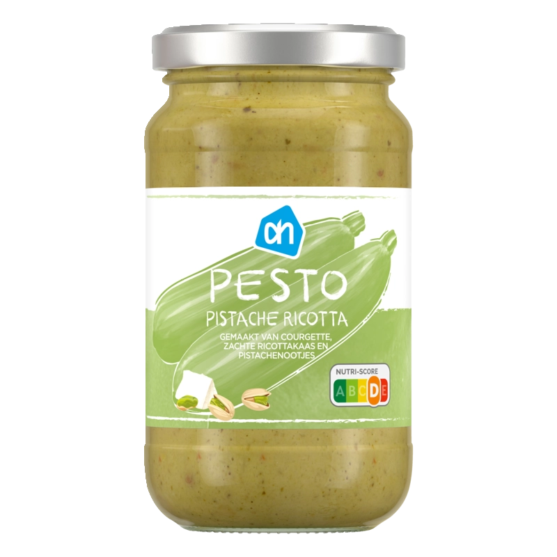 Pesto ricotta pistache