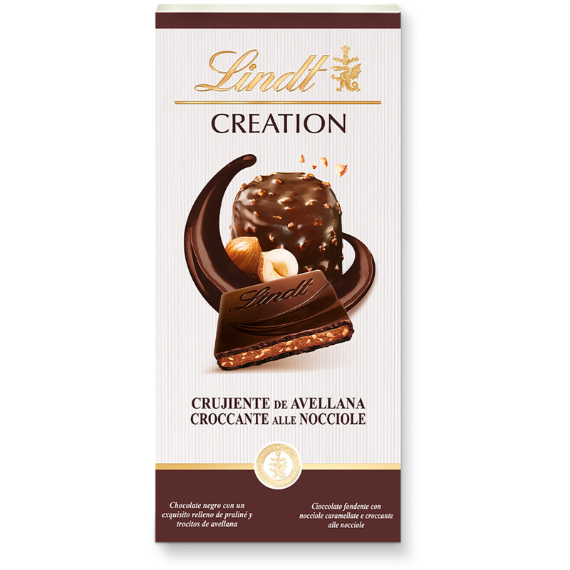 Een afbeelding van Lindt Creation dark hazelnut