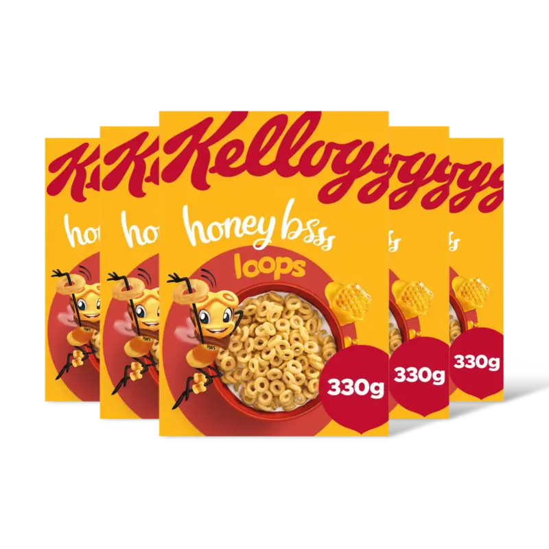 Kellogg's Honey bsss loops 5-pack