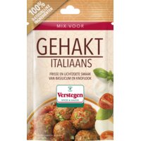 Een afbeelding van Verstegen Kruidenmix voor gehakt Italiaans