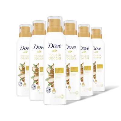 pdp-image-Dove Argan oil shower mousse 6-pack