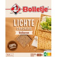 Een afbeelding van Bolletje Lichte crackers volkoren