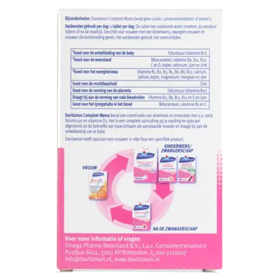 pdp-image-Davitamon Compleet zwanger multivitamine tabletten