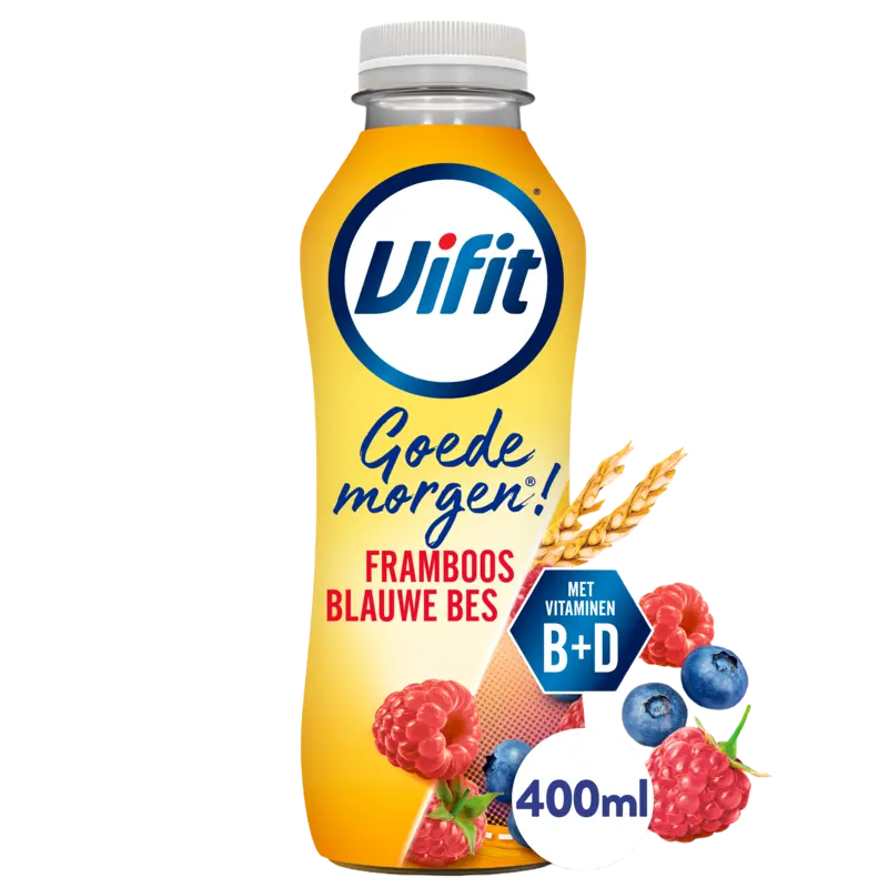 Goedemorgen! Drinkzuivel Framboos/Blauwe Bes