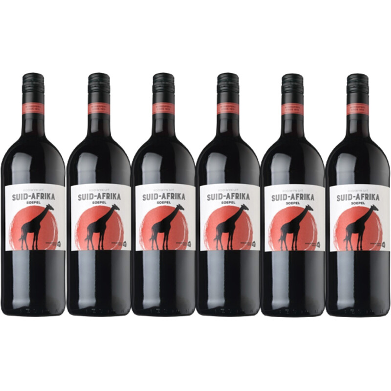 Een afbeelding van AH Soepele Zuid-Afrikaanse rood 6-pack