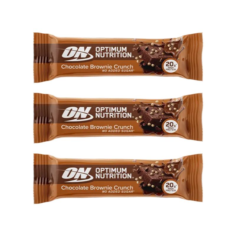 Optimum Nutrition Chocolate brownie crunch bar 3-pack