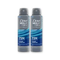 Dove Men+care clean comfort deodorant 2-pack