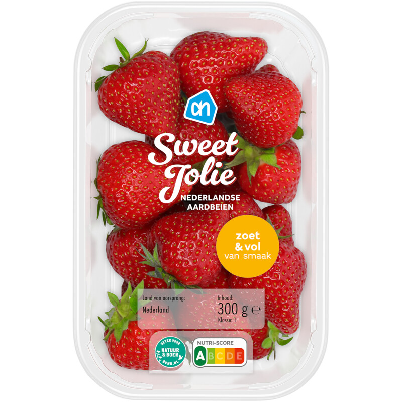 Sweet jolie Nederlandse aardbeien