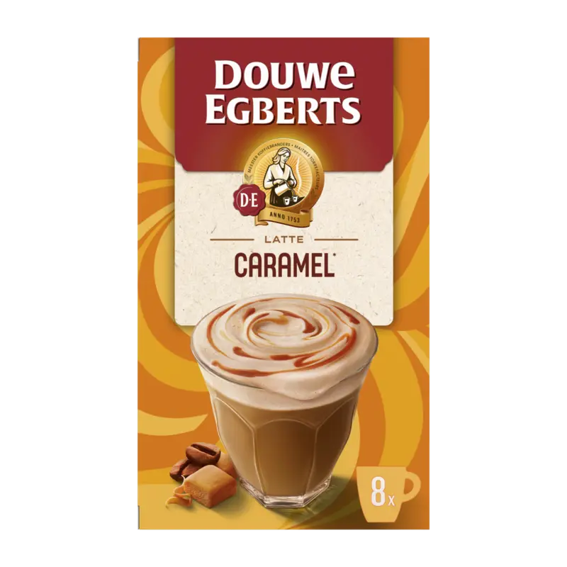 Verwenkoffie Latte Caramel oploskoffie