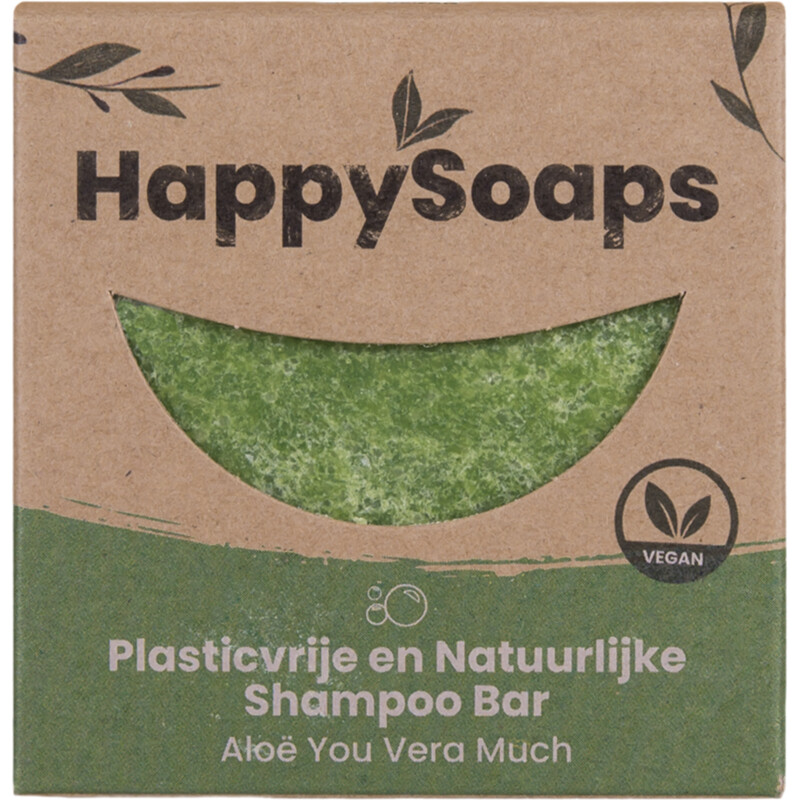 HappySoaps Shampoo bar aloe you vera much
