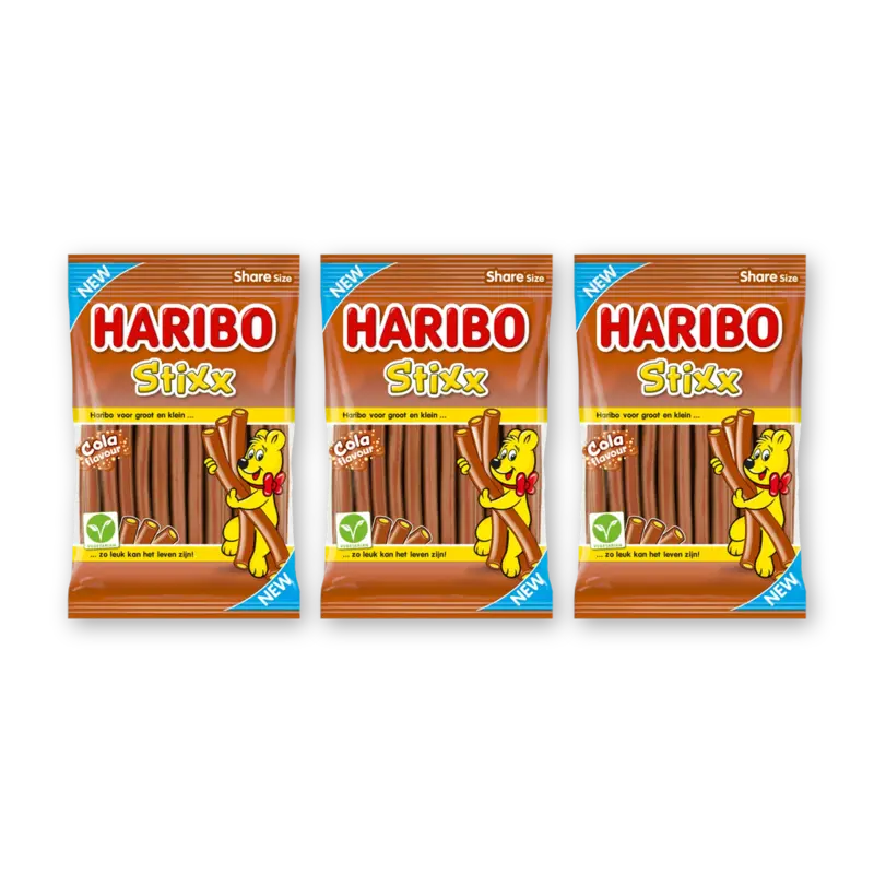 Haribo Stixx cola 3-pack
