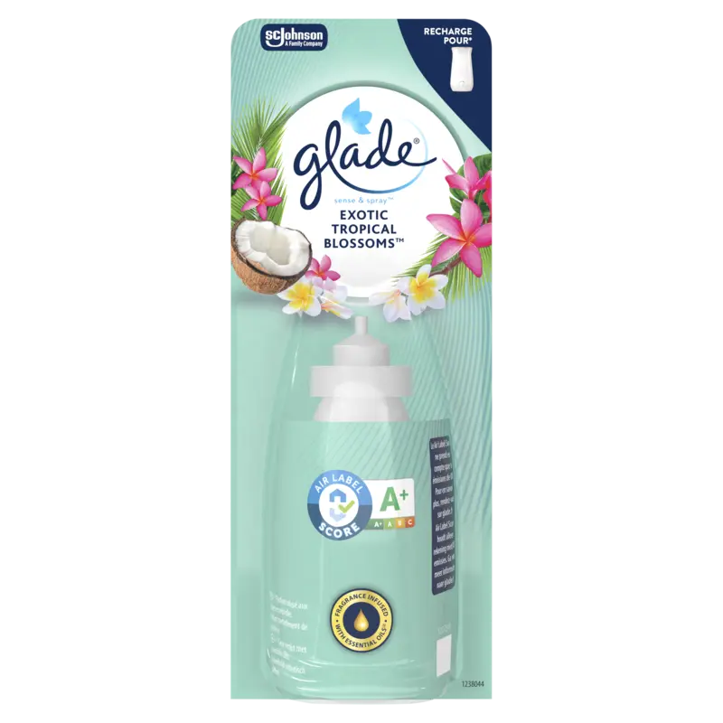 Glade Sense & spray exotic blossoms navulling