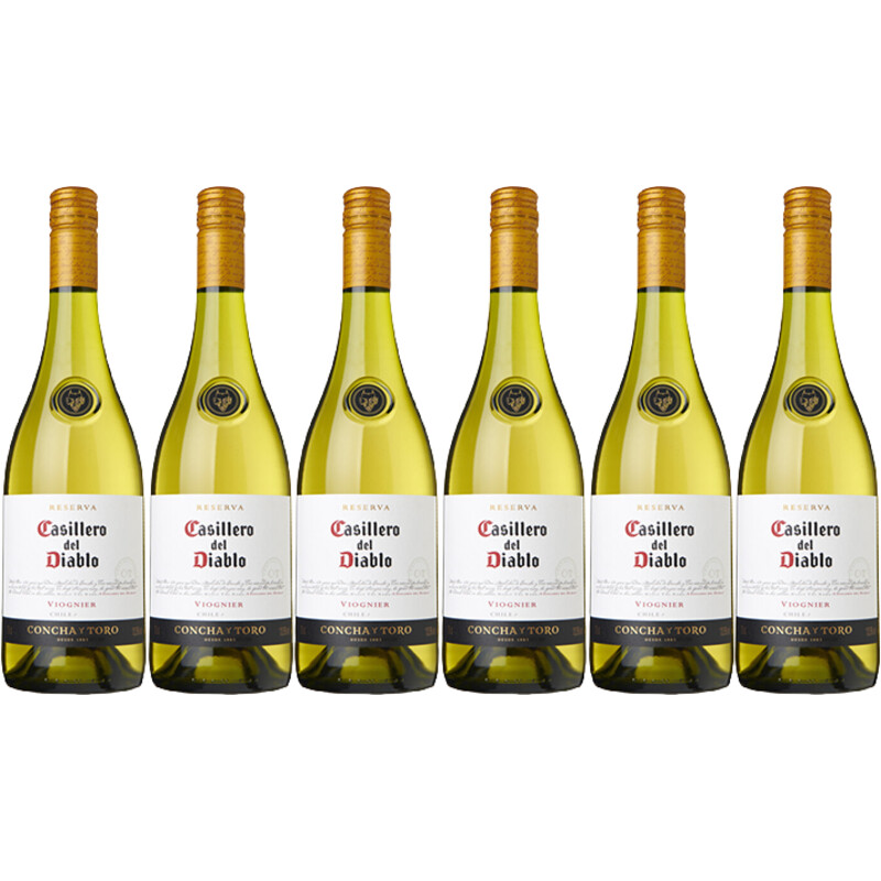 Een afbeelding van Casillero del Diablo Viognier reserva 6 flessen