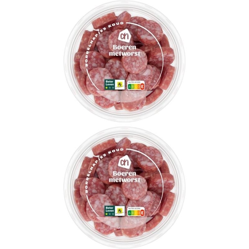 Een afbeelding van AH Tapas boerenmetworst 2-pack
