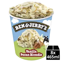 Ben & Jerry's Vanilla pecan blondie