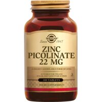 Een afbeelding van Solgar Zinc picolinate 22 mg tabletten