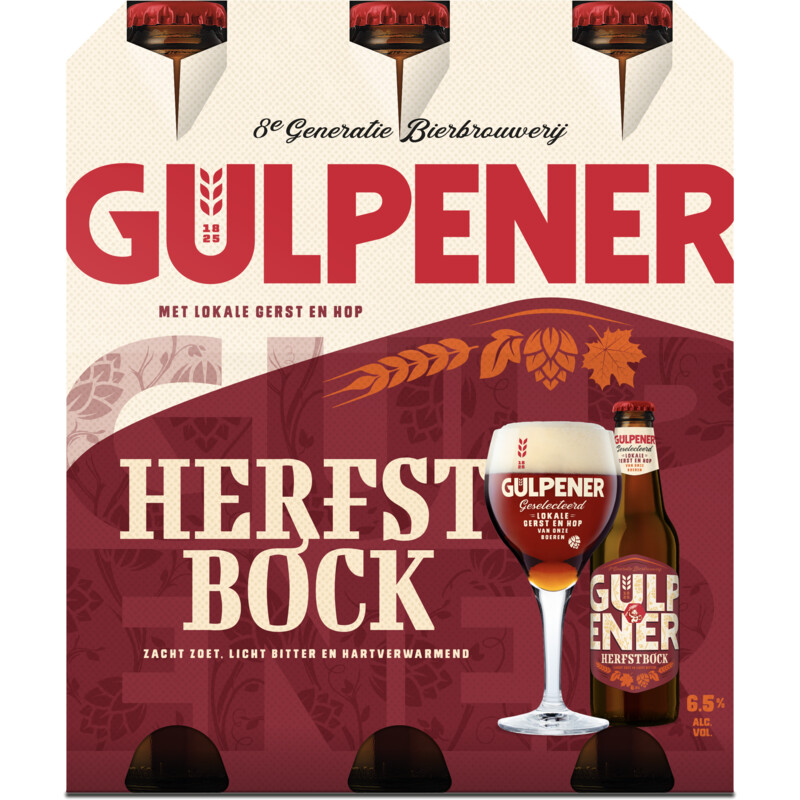 Een afbeelding van Gulpener Herfstbock 6-pack