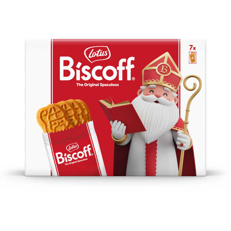 Een afbeelding van Lotus Biscoff Speculoos klaasdoos bel