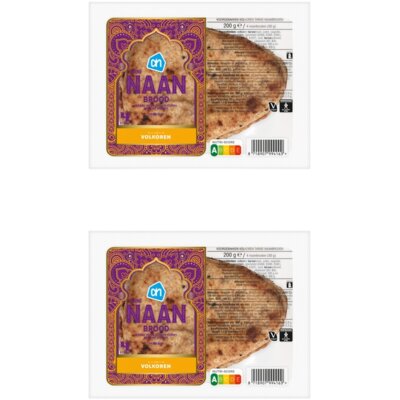 pdp-image-AH Mini naan brood volkoren 2-pack