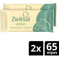 Zwitsal Baby lotion billendoekjes 2-pack