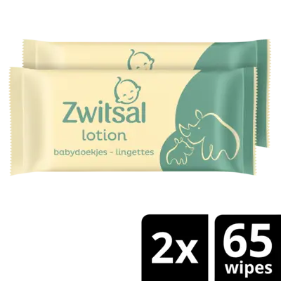 pdp-image-Zwitsal Baby lotion billendoekjes 2-pack