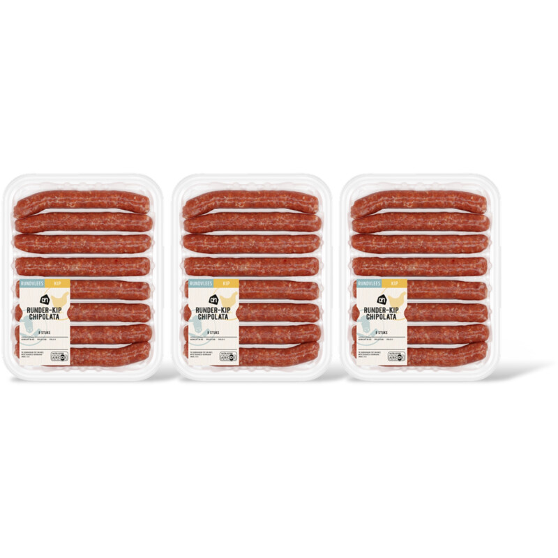 AH Runder-kipchipolata 3-pack