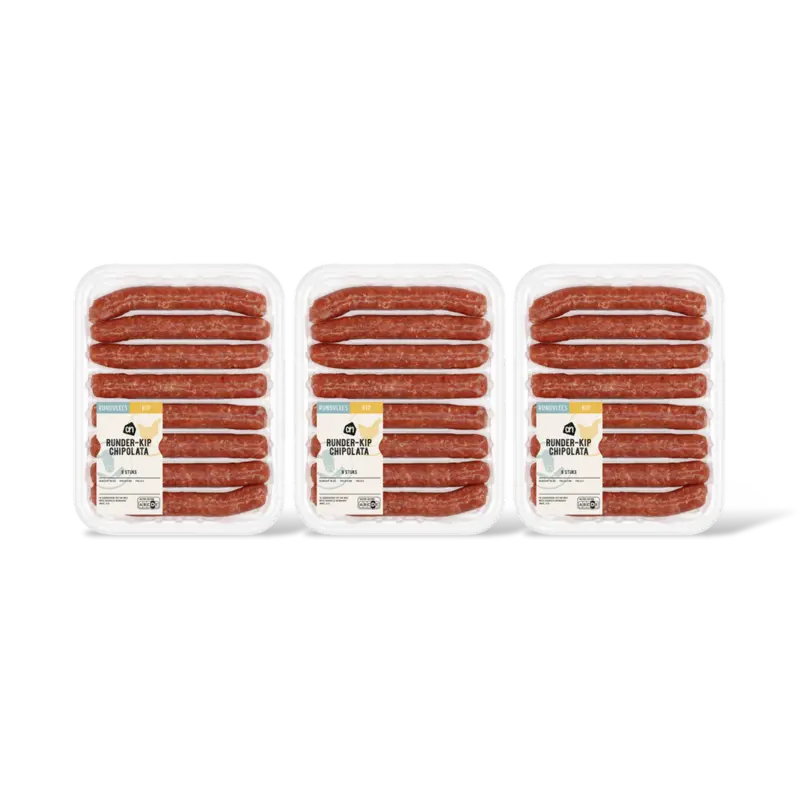 AH Runder-kipchipolata 3-pack