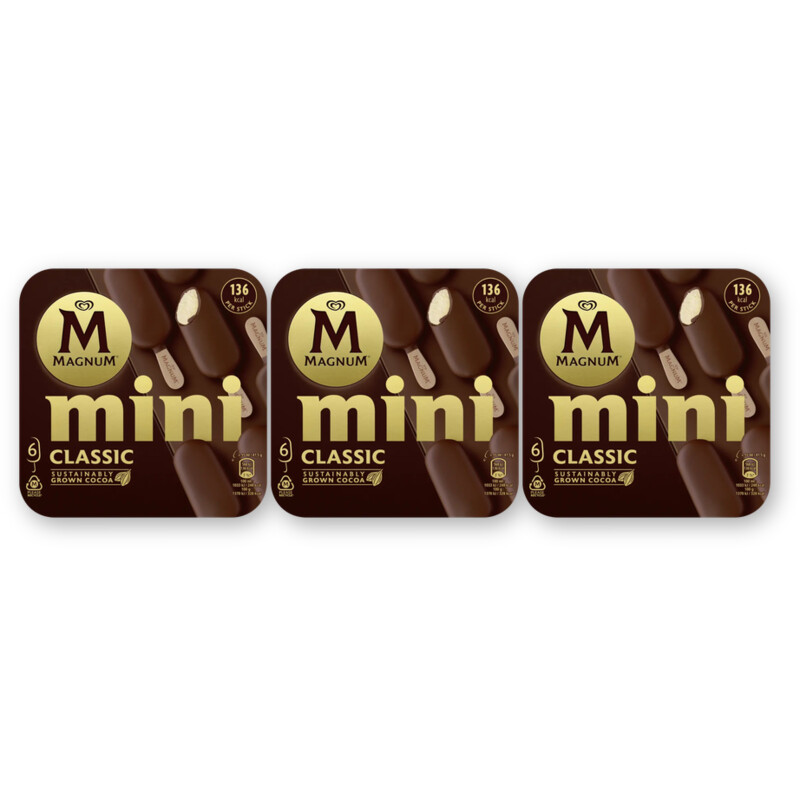 Magnum Mini classic 3-pack