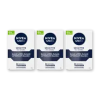 NIVEA Men sensitive after shave balsem 3-pack