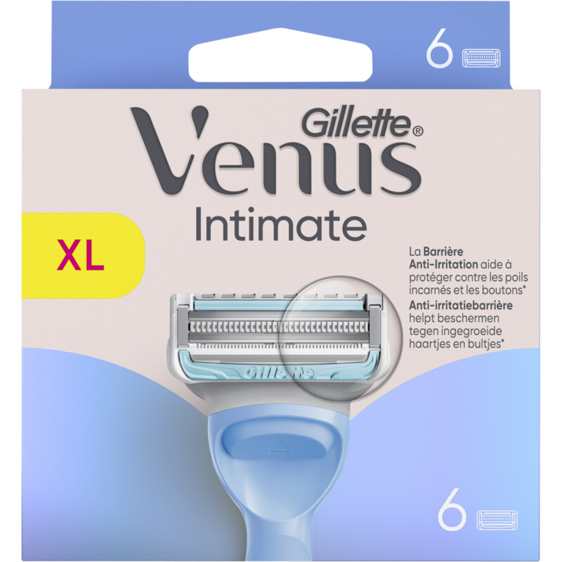 Gillette Venus Intimate XL navulmesjes