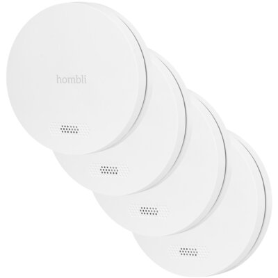 pdp-image-Hombli Smoke detector white 4 stuks