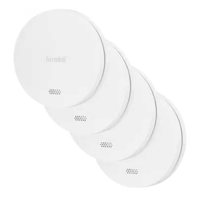 pdp-image-Hombli Smoke detector white 4 stuks