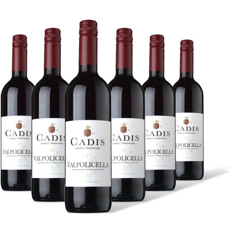 Cadis Valpolicella 6 flessen