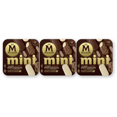 pdp-image-Magnum Mini classic almond white 3-pack