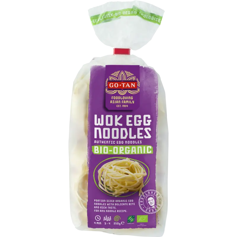 Wok egg noodles organic