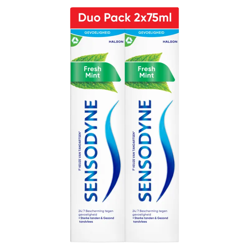 Sensodyne Fresh mint tandpasta 2-pack