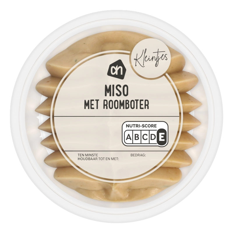 Kleintje miso met roomboter
