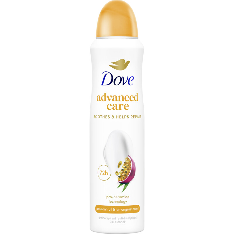 Een afbeelding van Dove Passievrucht citroengras deodorant spray