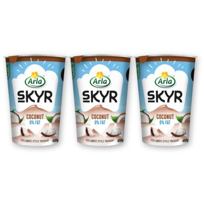 pdp-image-Arla Skyr kokos yoghurt 0% vet 3-pack