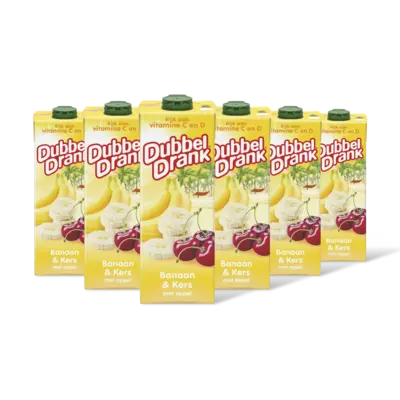 pdp-image-DubbelDrank Banaan & kers 6-pacak