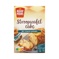 Koopmans Stroopwafel cake met stukjes karamel