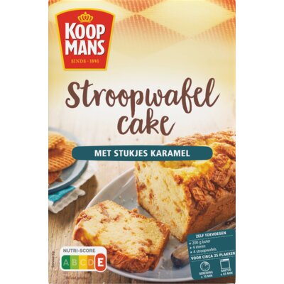 pdp-image-Koopmans Stroopwafel cake met stukjes karamel